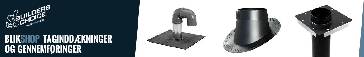 Taginddækninger & gennemføringer