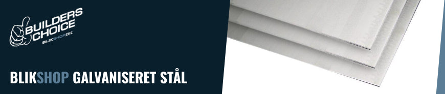 Galvaniserede plader