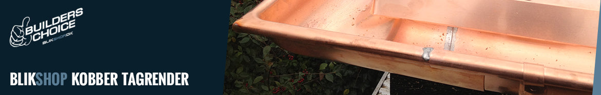 Kobber tagrender & nedløbsrør