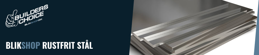 Rustfri stålplader