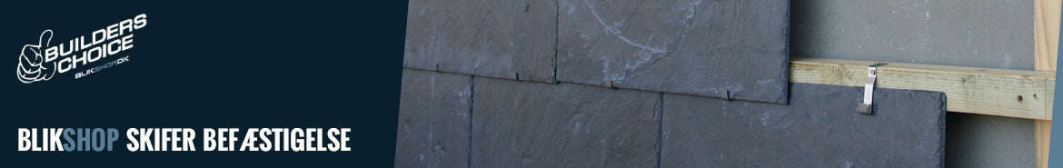 Skifer befæstigelse
