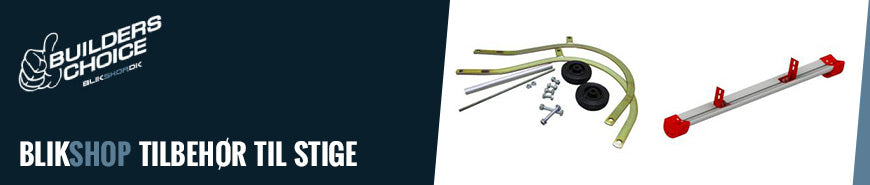 Tilbehør til stillads & stiger