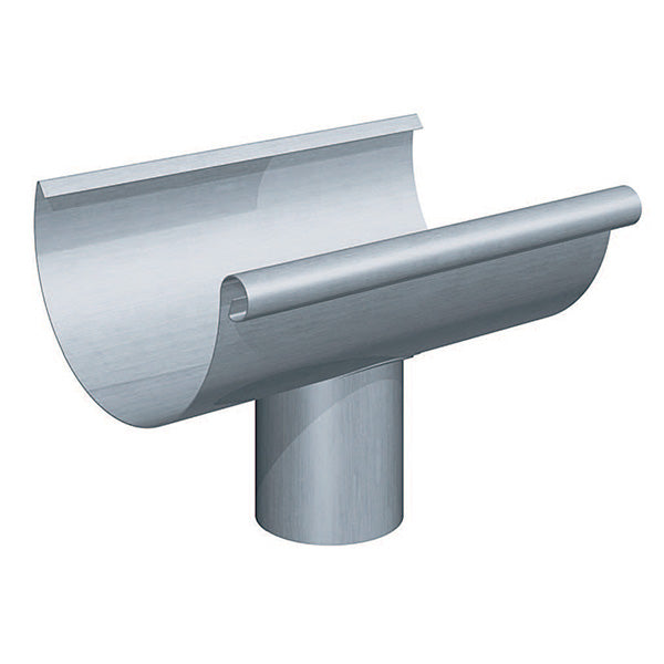 Rheinzink tudstykke walsblank 280 mm Ø76 mm