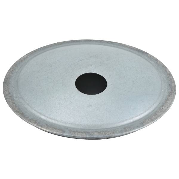 Galvaniseret P-hætte standard Ø155 mm