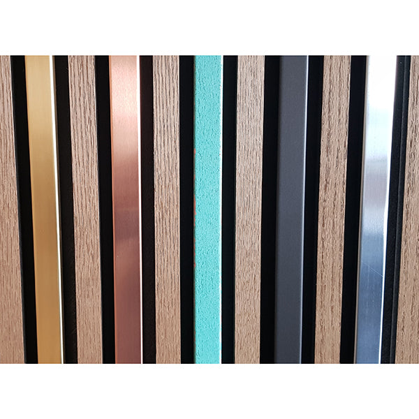 Lines til akustikpanel Messing 150 cm