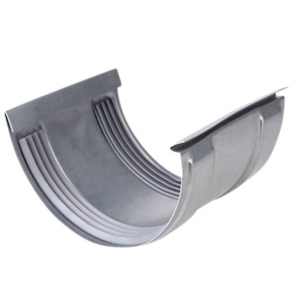 Plastmo stål plus samlestykke 11/125 mm kliksystem m/gummi