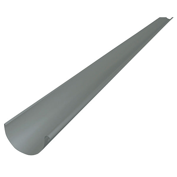 PREFA Tagrende 333 mm 1/2-rund RAL7005 lysegrå - tages ikke retur