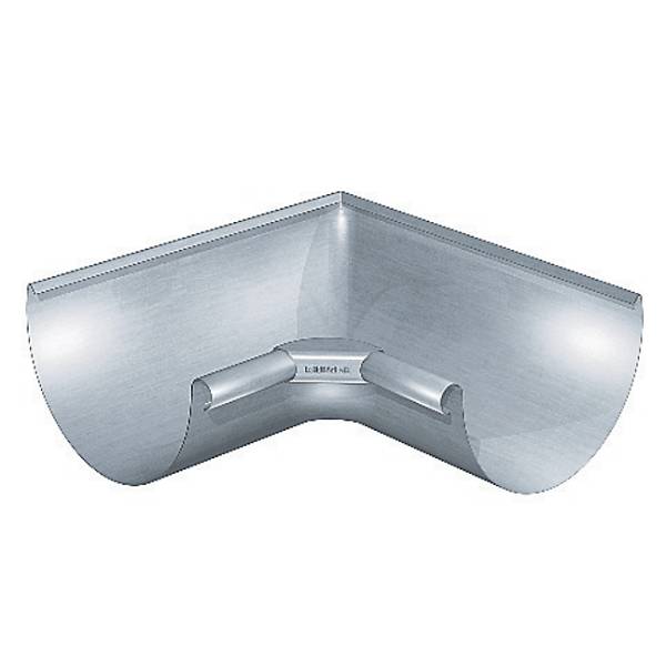 Rheinzink Indv gering 0,7x250 mm 1/2-rund 90 grader prePatina walzblank