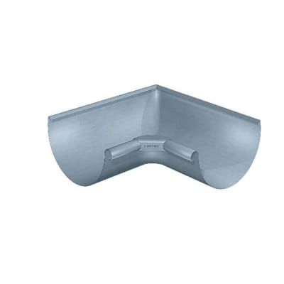 Rheinzink indv. gering 0,7x280 mm 1/2-rund 90 grader prePatina blaugrau