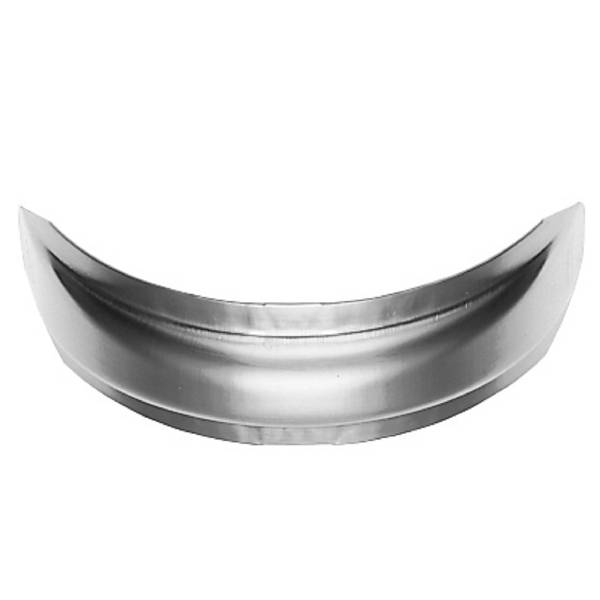 Rheinzink Halve vulstringe 76 mm walzblank