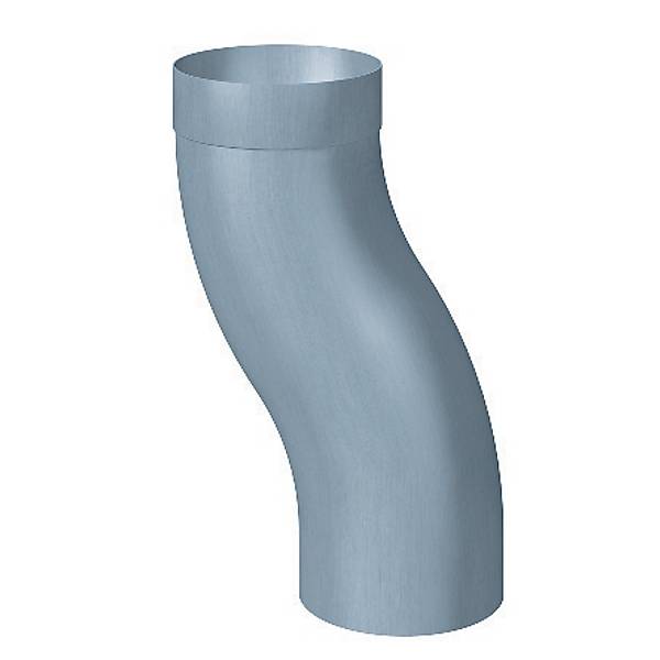 Rheinzink Nedførsel Ø80 mm prePatina blaugrau