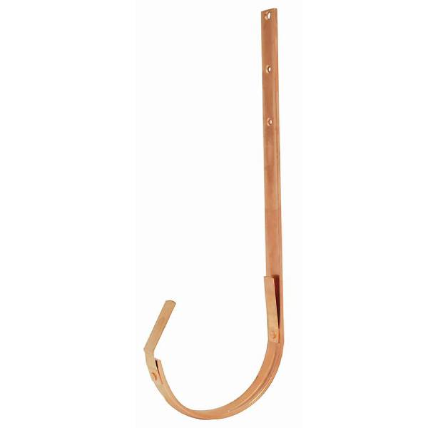 Rendejern langt kobber 333 mm nr 12 til 1/2-rund færdigrende