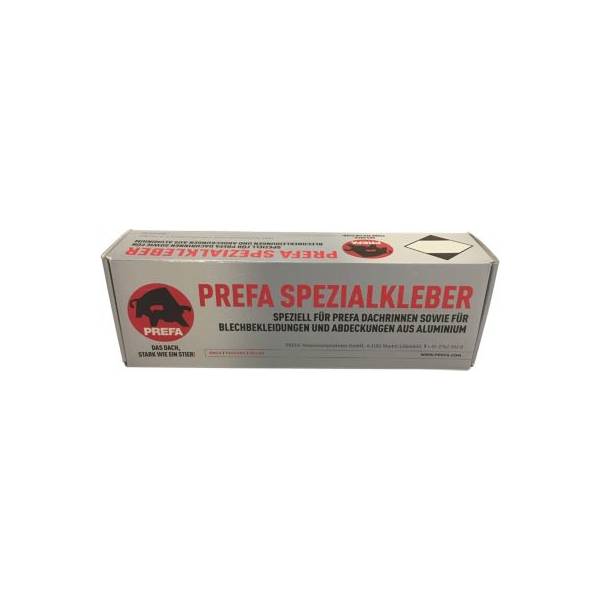 PREFA adhesive set for aluminum gutters