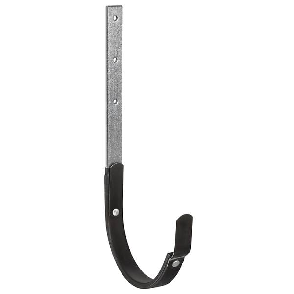 VM Zinc gutter iron short for 1/2-round gutter Anthra 280 mm