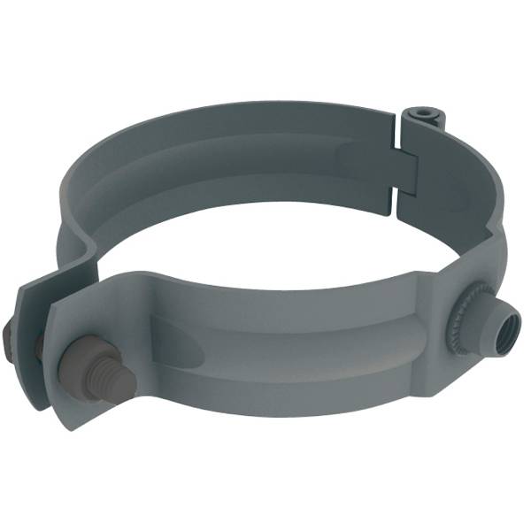 PREFA Hængselstift blank Ø80 mm uden dor m/gevind