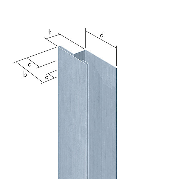 RHEINZINK SP-Line samlingsprofil