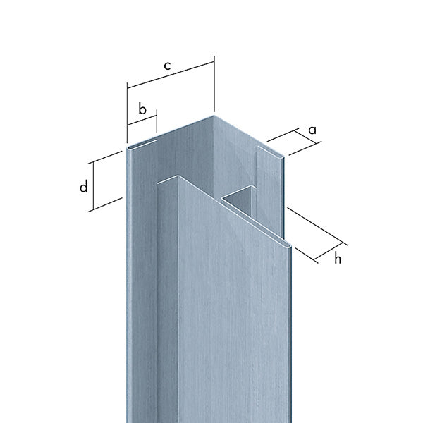RHEINZINK SP-Line udvendigt hjørneprofil