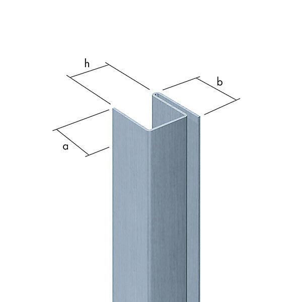 RHEINZINK SP-Line slutprofil lodret