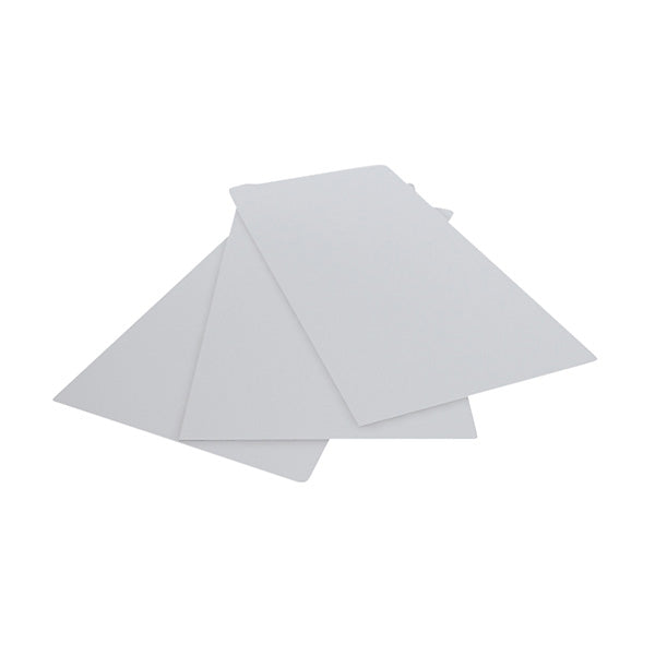 PREFA Aluminiumsplade 0,7 x 1000 x 2000 mm med folie hvid ral 9002 glat 4,05 kg