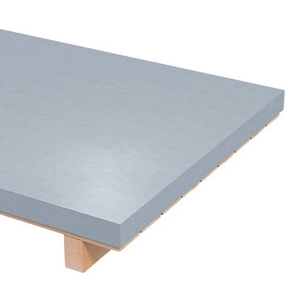 Rheinzink zinkplade classic walzblank 0,65x1000x2000 mm 9,3 kg pr pl.