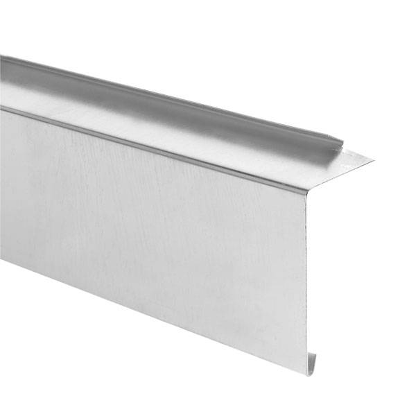 Løskant zink 60x25x1000 mm