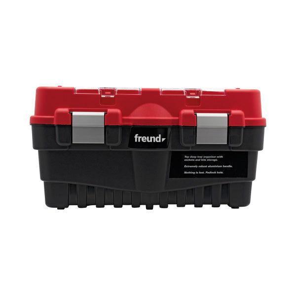 Freund værktøjskasse med indhold til fladt tag