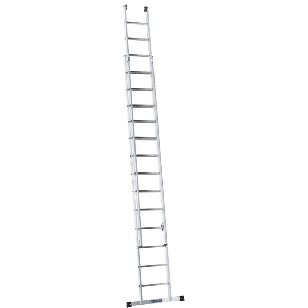 JUMBO skydestige proff 6,8 meter 2x13 trin m/stigefod