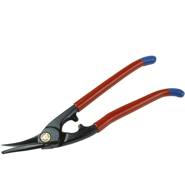 Bahco SB 586D Sheet metal shears 280 mm left smooth red