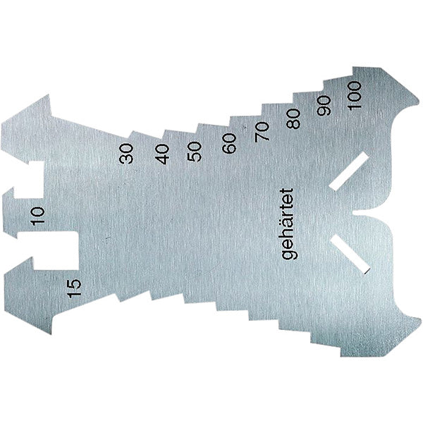 Stubai Ridseskabelon til Zink 140x100 mm