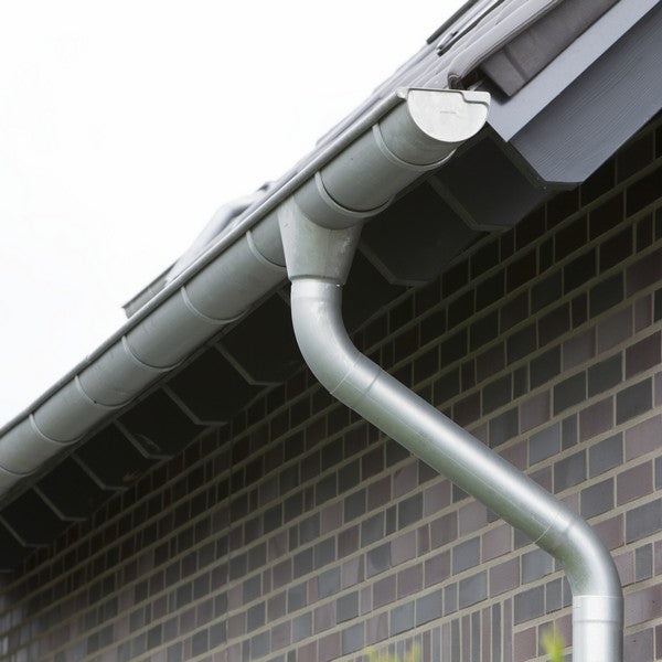 Rheinzink Tagrende 1/2-rund nr 11 walzblank 0,7x280 mm - 3 meter