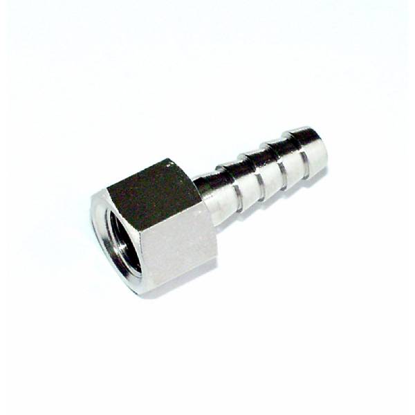 Hose connector 6 mm x 1/4" internal thread