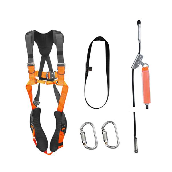 FallSafe basic 3 Faldsikringssæt med h-sele og 20 meter reb — BLIKSHOP.DK