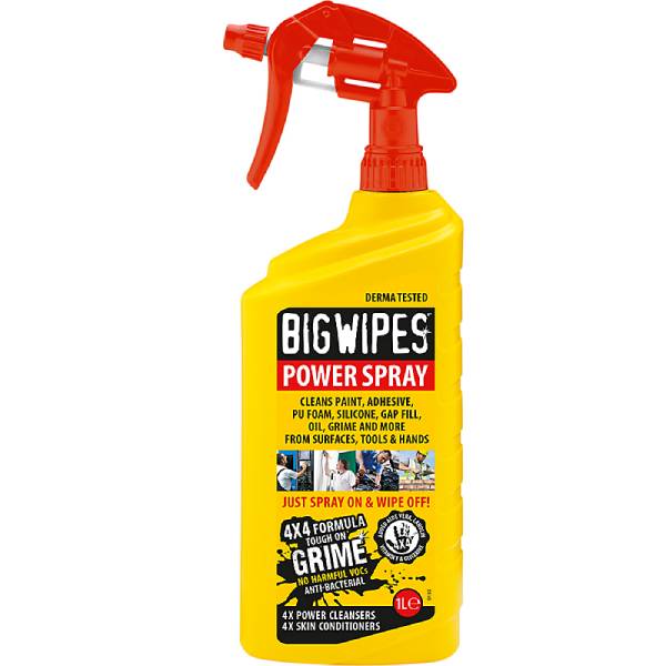 Big wipes power spray cleaning fluid 1 liter