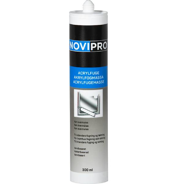 NOVIPro acrylfuge hvid  300 ml