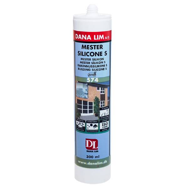 Dana Lim mestersilicone 574 hvid - 300 ml