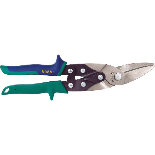 Pladesaks lige højre grøn m/buede kæber