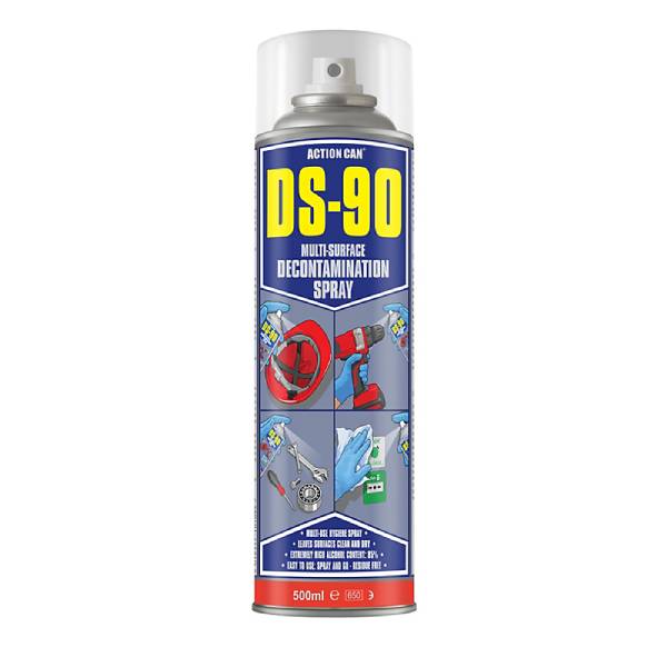Action Can spray desinficerende 80% alkohol 500 ml