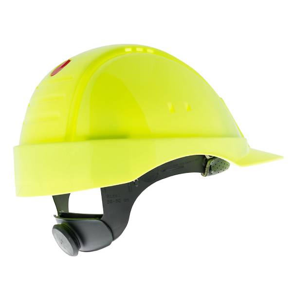 Sikkerhedshjelm med nakkeskrue