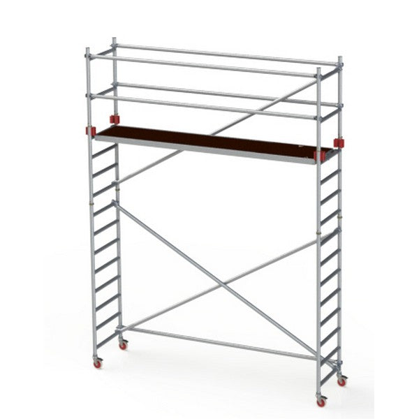 JUMBO rolling scaffolding 178x74 cm - 3.2/5.2 meters