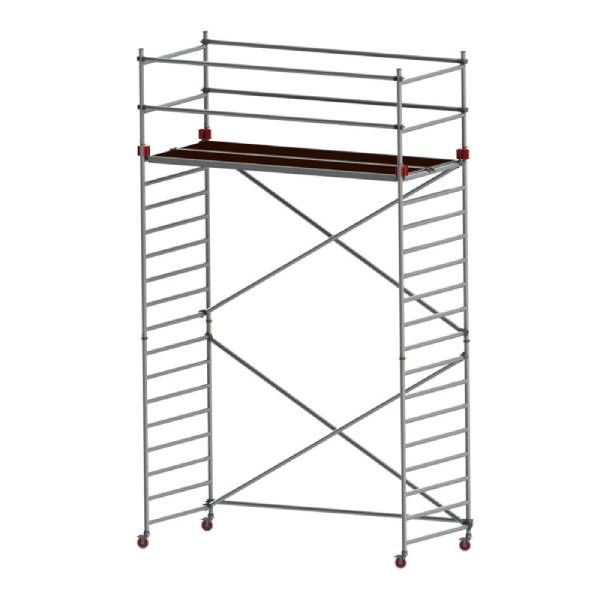 Jumbo rolling scaffolding 305x135 cm - 4.2/6.2 meters
