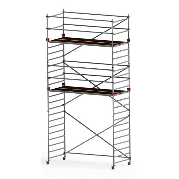 JUMBO rullestillads 178x135 cm - 5,2/7,2 meter