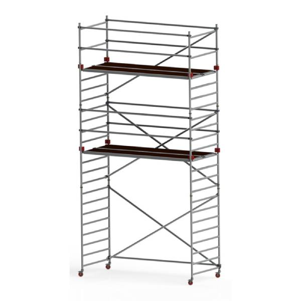 Jumbo rolling scaffolding 250x135 cm - 6.2/8.2 meters