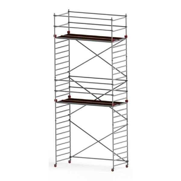 Jumbo rolling scaffolding 305x135 cm - 6.2/8.2 meters