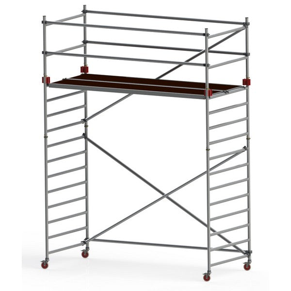 JUMBO rolling scaffolding 178x135 cm - 3.2/5.2 meters