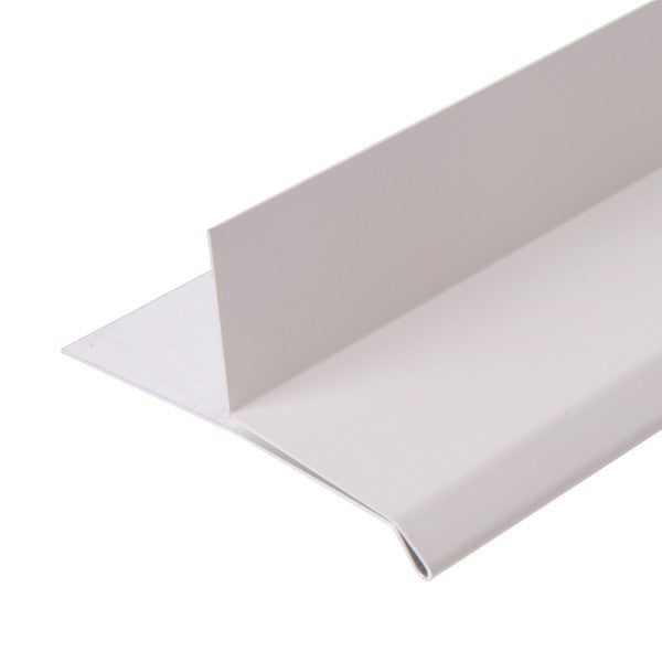 Lysningsprofil, vandret/top - HVID - 3 meter