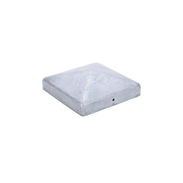 Stolpehat galvaniseret 91x91 mm