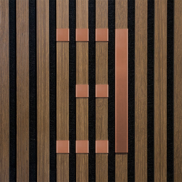 Tal til akustikpanel Kobber 3