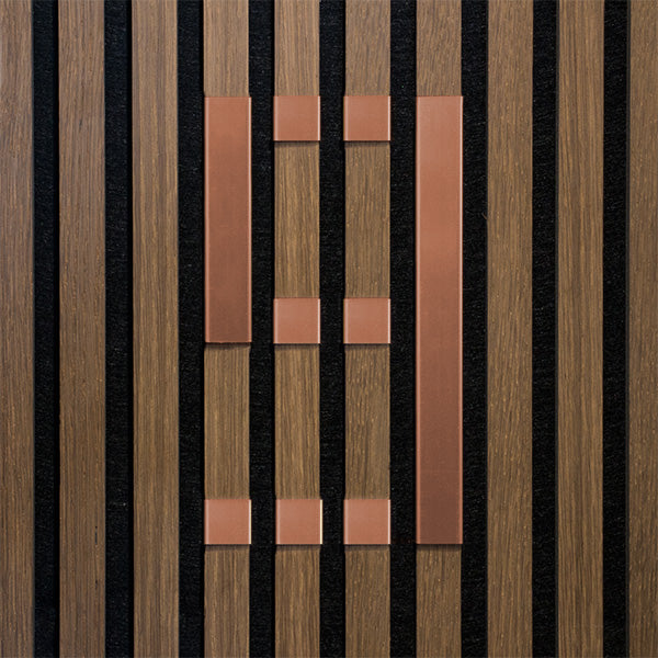 Tal til akustikpanel Kobber 9