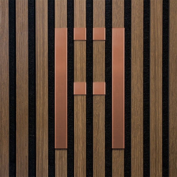 Bogstav til akustikpanel Kobber A