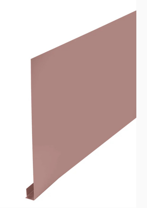 Sternplade 350x500x26mm - kobber